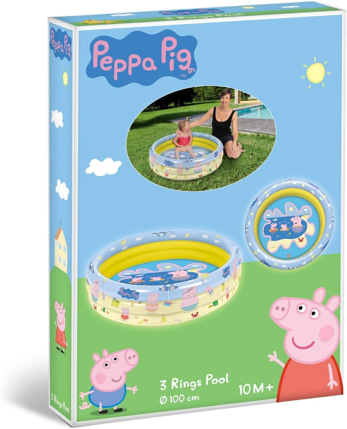 peppa pig swimming ring