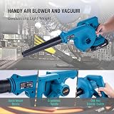 KATSU FIT-BAT 21V Cordless Leaf Blower 220W with Battery & Charger view 8