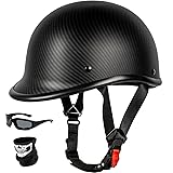 Yesmotor Vintage Motorcycle Half Helmet
