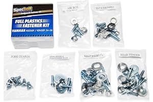 SPECBOLT FASTENERS Specbolt Brand Full Plastics Fastener Kit Fits Yamaha: YZ250F / YZ450F (2014-2016) #1416