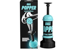 MAPLEGATE Ball Popper – Reinforced Tee Ball Popper, Durable Design, No Battery – Pop Up Baseball Trainer for Timing & Accuracy Batting Practice (to Be Used with Practice Wiffle Balls, Balls Not Included)