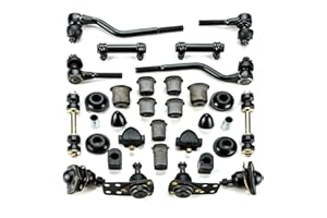 A-RESTO-PARTS Front End Suspension Master Rebuild Kit Idler Arm Compatible with Chevrolet Chevy II/Nova OEM Spec Replacements (29 Piece Kit) (YEARS: 1962-1967 w/Idler Bushings)