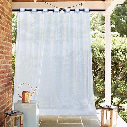 Amazon Com Nicetown Outdoor Curtain Panel For Porch Window
