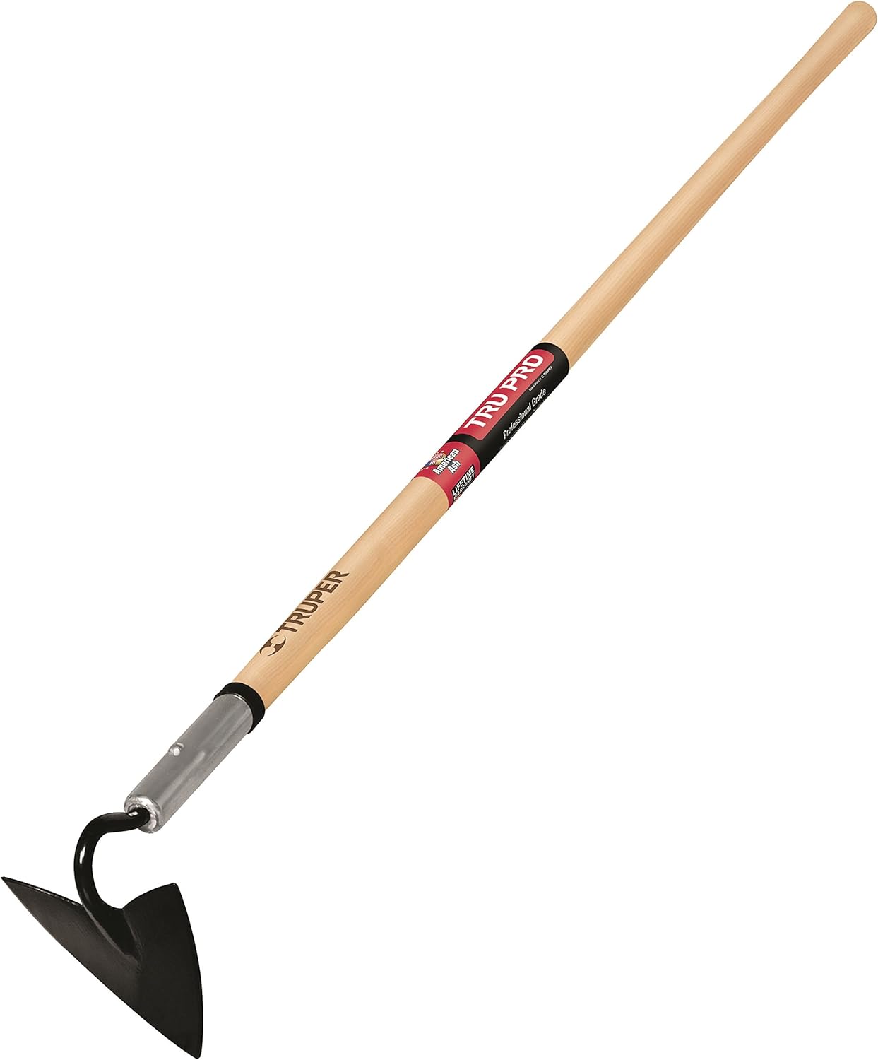 Truper 33119 Tru Pro Forged Eye Hoe, 7-Inch Head, Ash Handle, 54-Inch : Garden Hoes : Garden & Outdoor