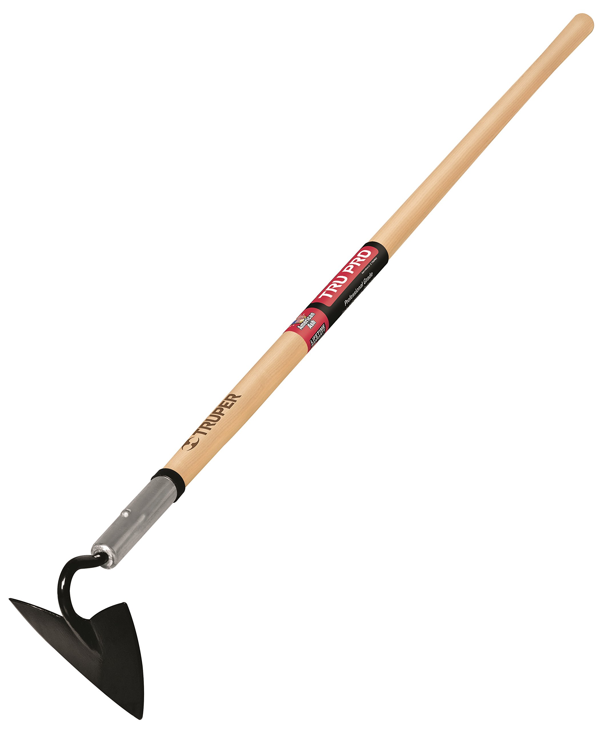 Truper 33572 Tru Pro 5-Inch Forged Warren Hoe, Ash Handle, 54-Inch