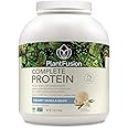 PlantFusion Complete Vegan Protein Powder - Plant Based Protein Powder with BCAAs, Digestive Enzymes and Pea Protein - Keto, Gluten Free, Soy Free, Non-Dairy, No Sugar, Non-GMO - Vanilla Bean 5lb Bulk