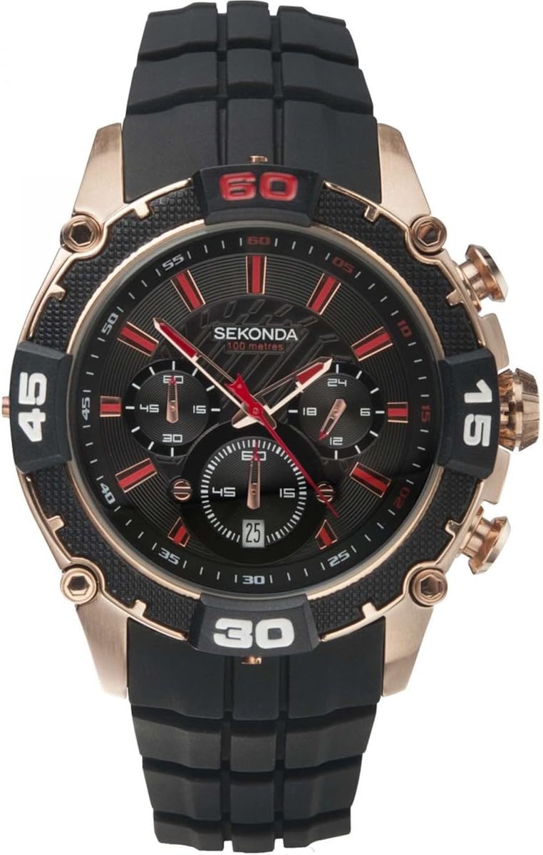 sekonda sports chronograph watch