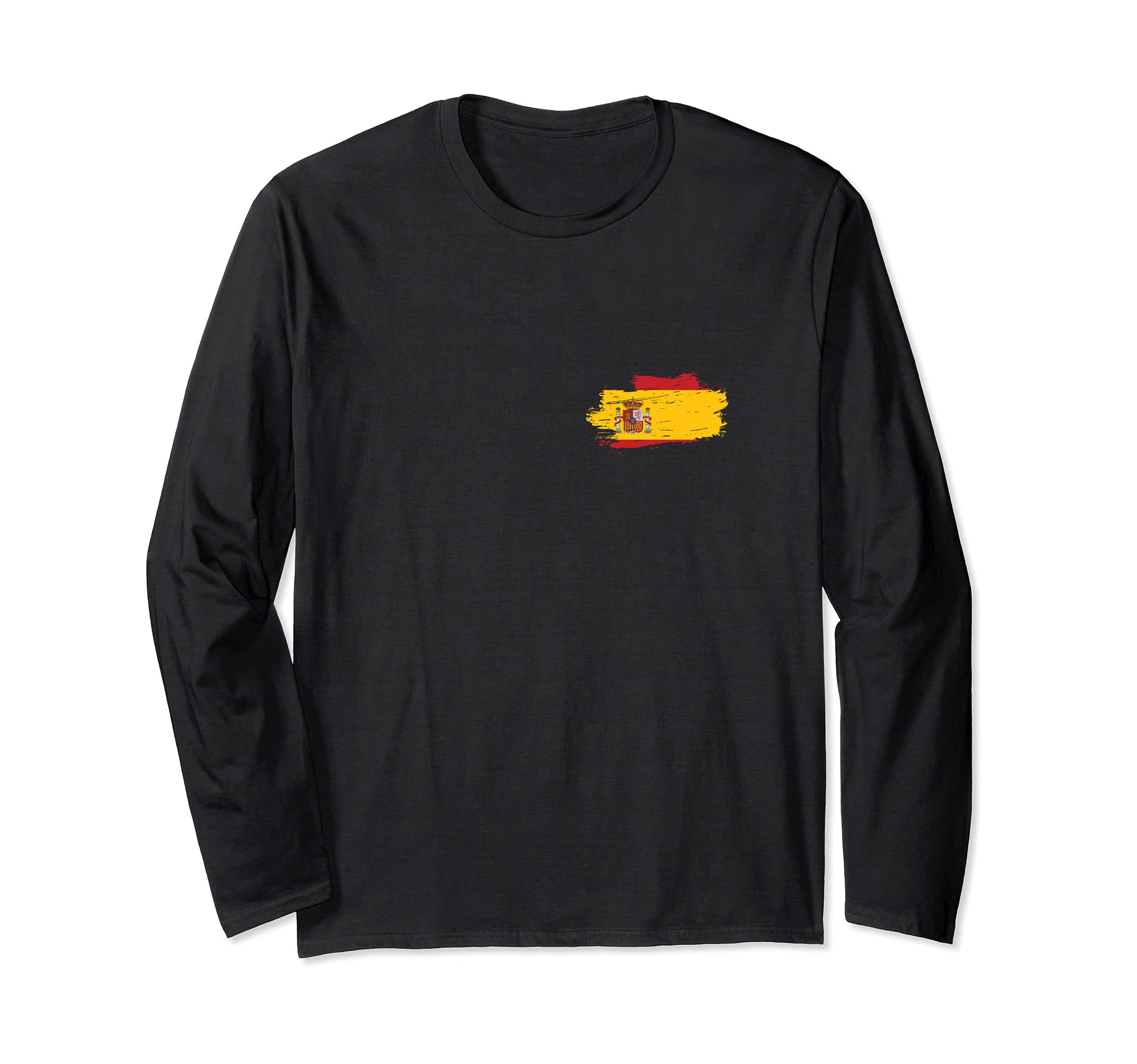 Spain Flag Long Sleeve T-Shirt