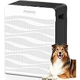 Air Purifier for Home Large Room 2800 Ft², MOOKA Double-Sided Air Purifiers for Home Pets with Washable Filters, PM2.5 Air Quality Monitor, Air Filter Cleaner for Bedroom, Dorm Room, Office