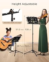 K Kasonic Lightweight Music Stand 2 in 1 Tripod and Desktop view 4