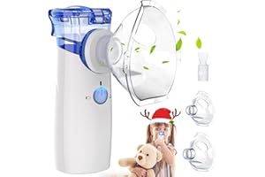 ZSTORE Nebulizer, Asthma Nebulizer for Adults and Kids, Rechargeable Nebulizer for Respiratory Problems, Portable Nebulizer for Fast Acting Relief at Home