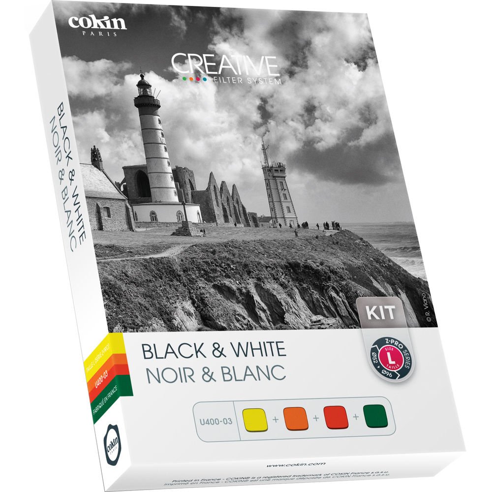 CokinU40003 Z-PRO Black and White Filter Kit