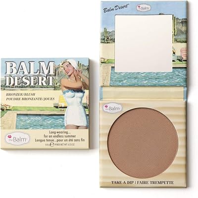 theBalm Balm Desert Bronzer Blush 6.39g Long-Wearing Natural Color
