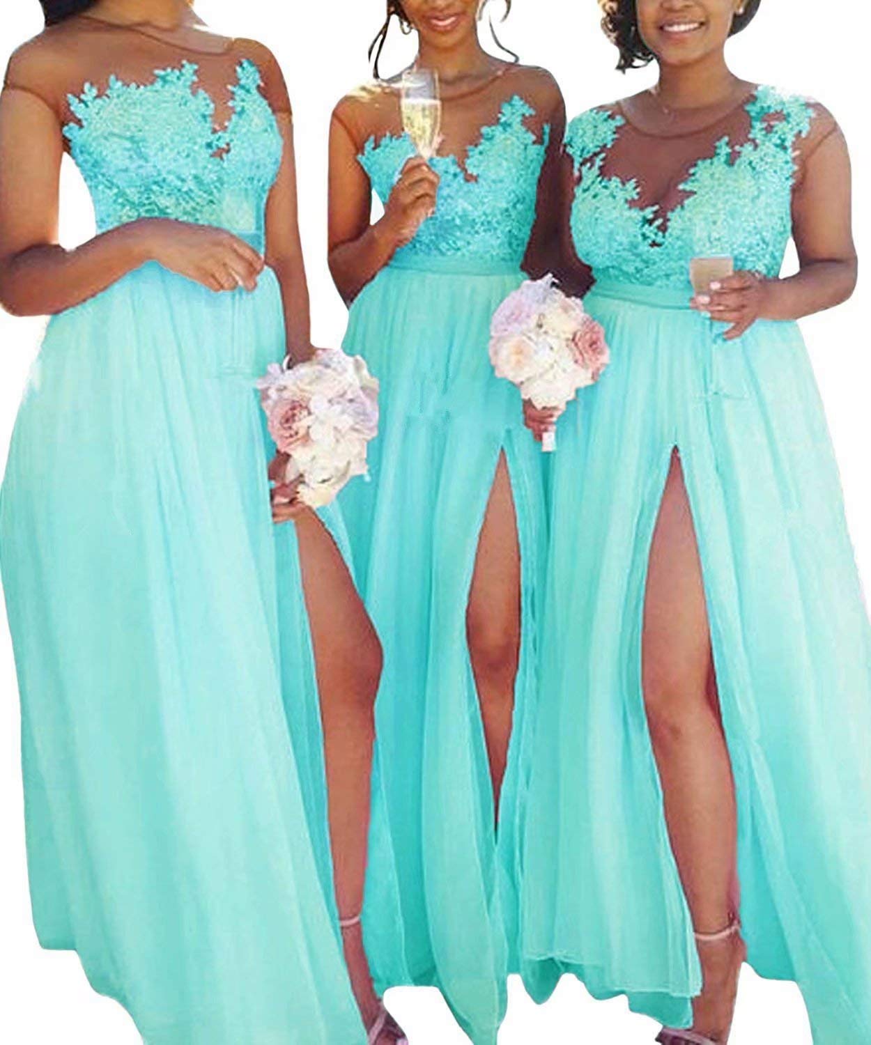 tropical bridesmaid dresses