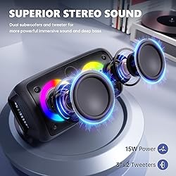 Karaoke Machine, Portable Bluetooth Speaker, PA