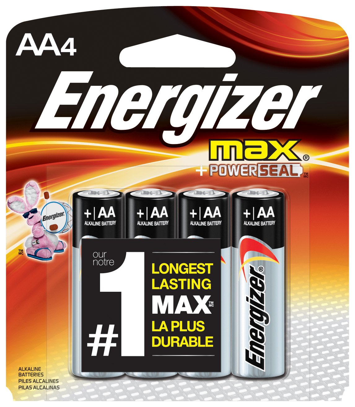 Energizer AA Batteries, Double A Battery Max Alkaline