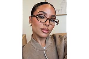 1PC Women's Casual Retro Simple Oval Frame Fashion Glasses Suitable For Daily Reading, Outfit Matching, And Work Commuting