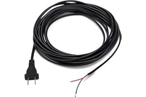 LIKELION Vacuum Power Cord, Compatible with Shark Navigator Lift-Away Pro & Rotator Lift-Away Series Upright Vacuum Cleaner,30 Feet Length