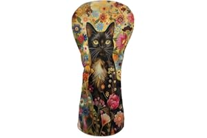 Chririnla Golf Club Headcover for Drivers, Fairway Woods, Hybrids, and Mallet Blade Putter Sugar PU Leather Golf Headcovers f