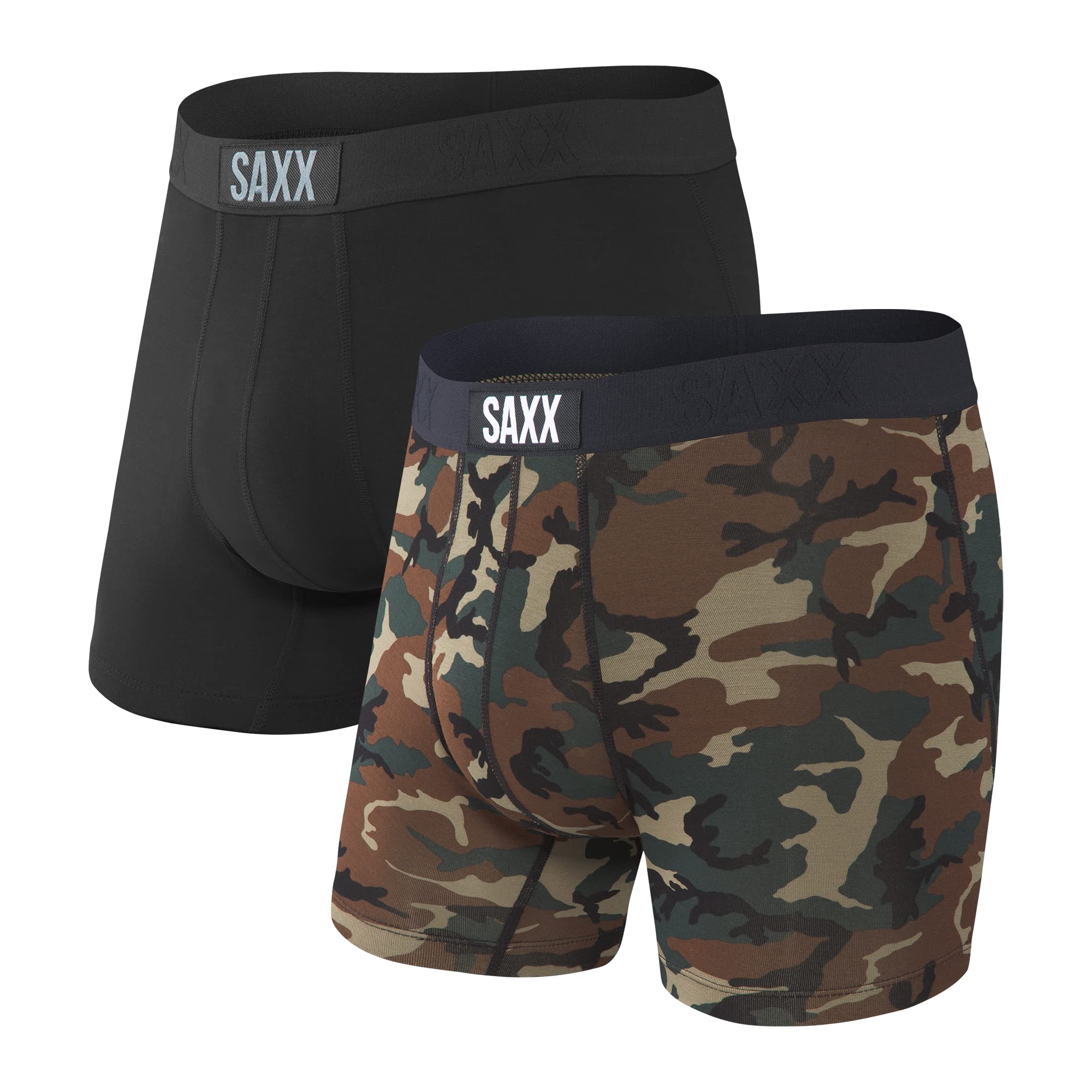 Mua SAXX Underwear Co. Men's Vibe Super Soft Boxer Brief 2-Pack trên Amazon Mỹ chính hãng 2026 | Fado