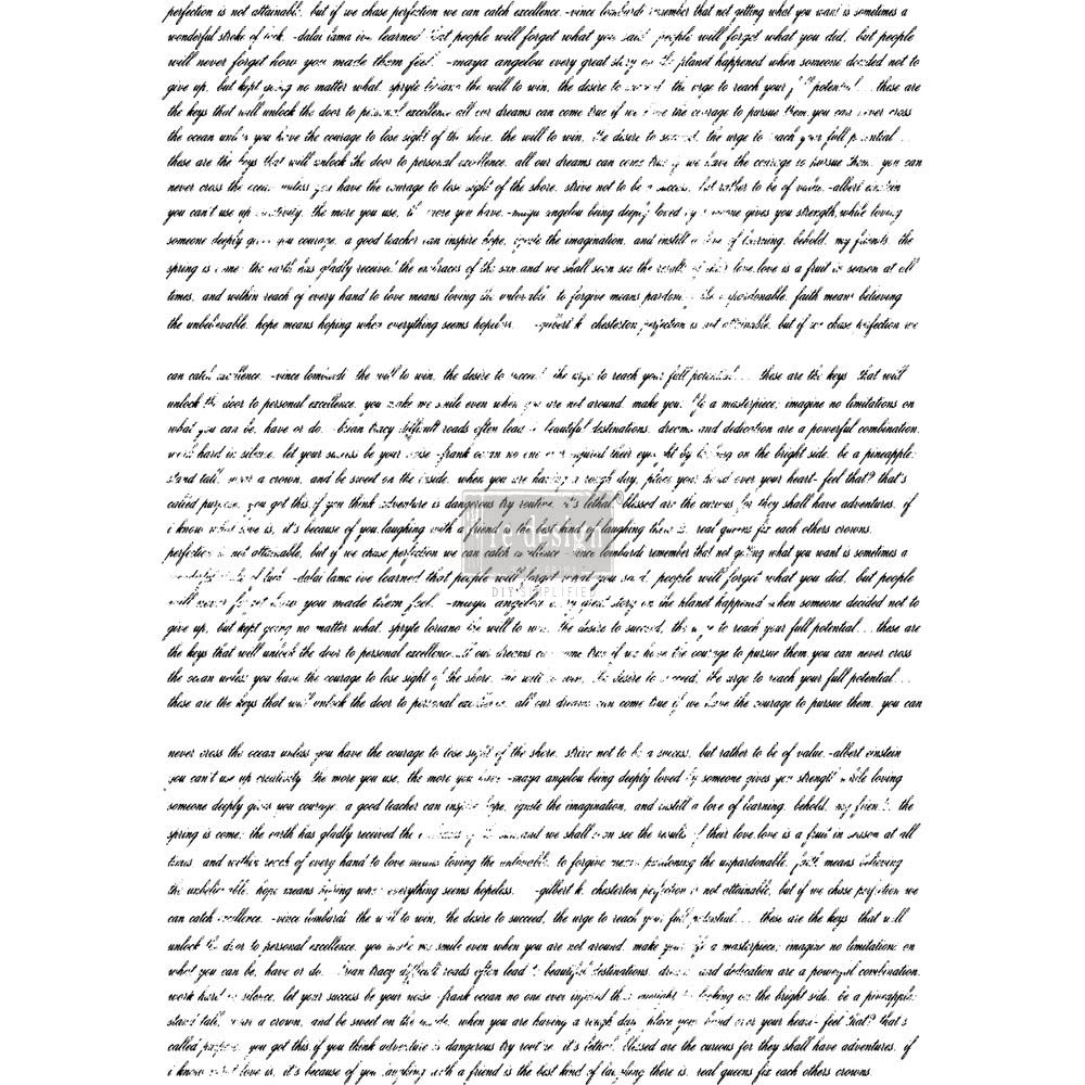 Prima Marketing Redesign Transfer-Never-Ending Story, Wood, Mixed, Wording