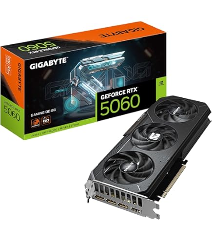 Amazon.com: GIGABYTE GeForce RTX 5060 AERO OC 8G Graphics