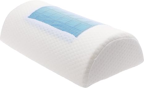 White Small Lumbar Support Wedge Pillow For Back And Knee Pain