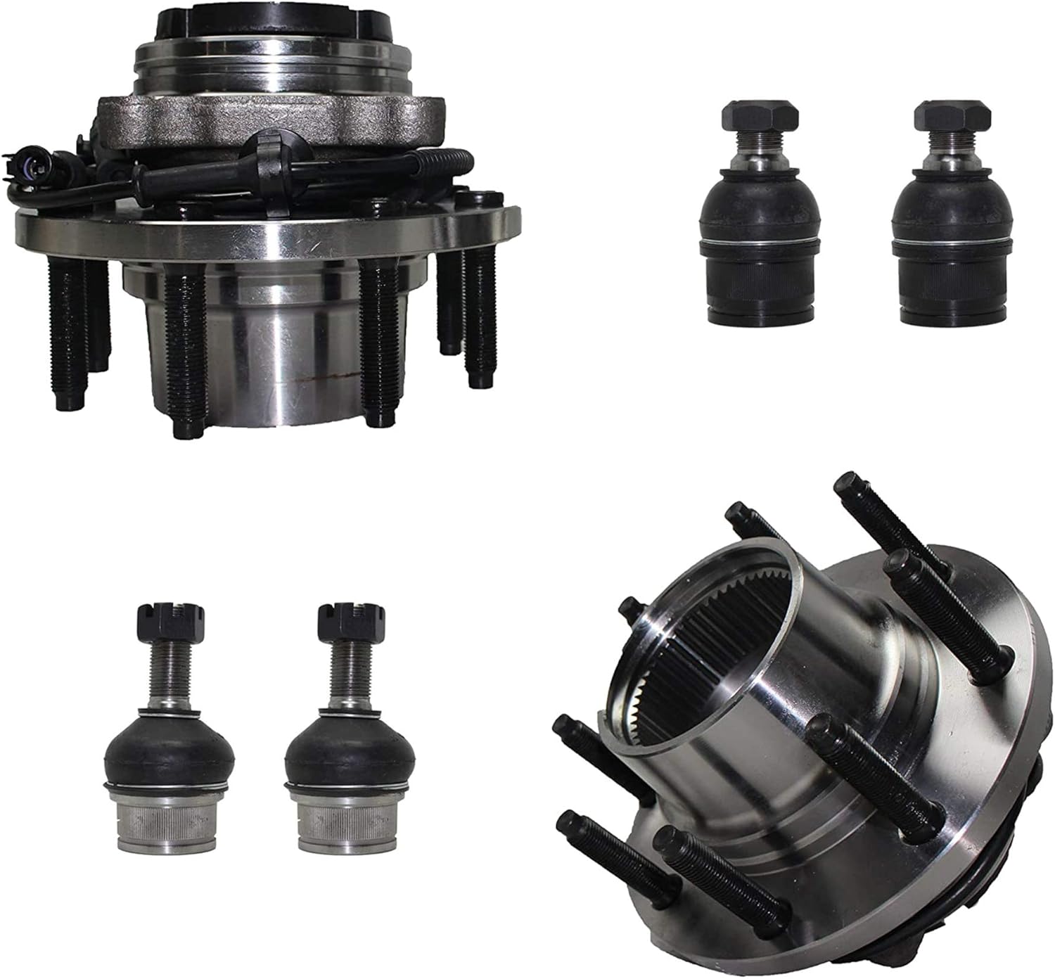 Detroit Axle Complete Front Wheel Hub And Bearing