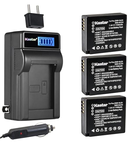 Kastar LTD2 USB Charger For Leica BP-DC15, C-Lux, D-Lux 7, D-Lux 8 – 1150mAh, Li-Ion