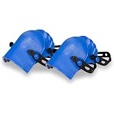 BARWALT KN-1 Ultralight Knee Pads, Work Knee Pads, Assembled in the USA | Nonskid Outer Shell, Excellent Grip, Fully Rebuildable, Folding Accordion Top, 11 Oz Each, Flooring Knee Pads, BWT20010