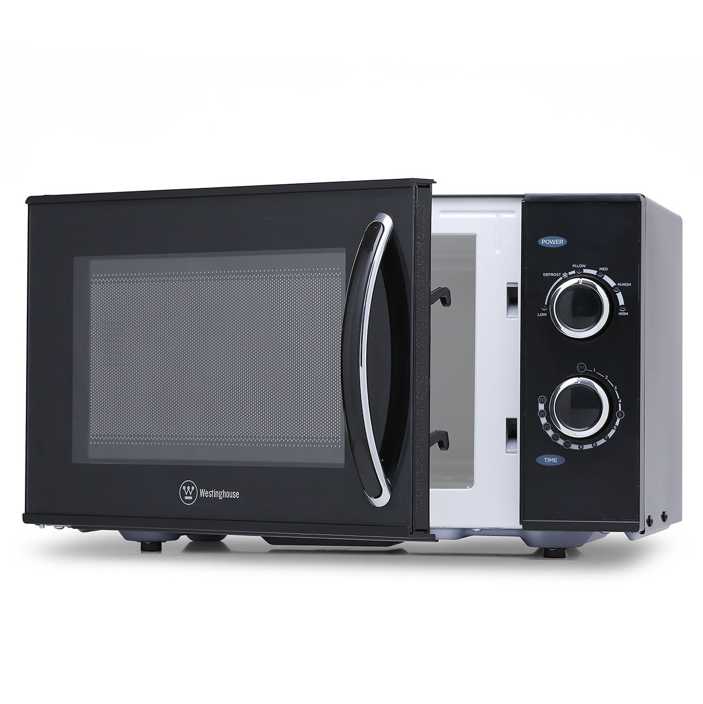 Counter Top Rotary Microwave Oven 0.9 Cubic Feet, 900 Watt, Black