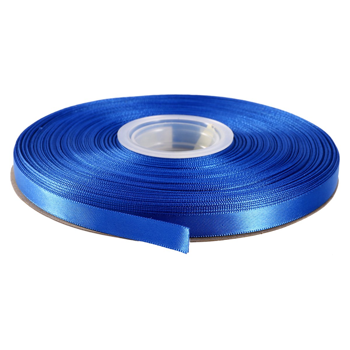 ITIsparkle 9mm Double Faced Satin Ribbon 45 Meters-Roll Set for Gift Wrapping Scrap Books Party Favor Hair Braids Baby Shower Decoration Floral Arrangement Craft Supplies, Royal Ribbon