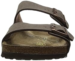Birkenstock Unisex Arizona Sandal,Mocha Birkibuc,37