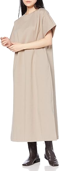 Amazon Co Jp アドーア ワンピース ハイテンションポンチワンピース レディース グレー 日本 38 日本サイズm相当 服 ファッション小物