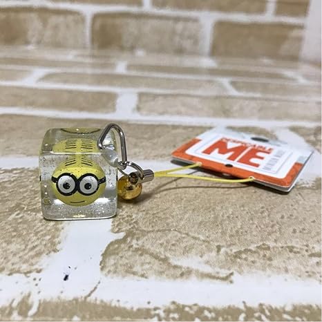 Amazon Co Jp 新品 Usj ミニオン ストラップ 送料1円 ミニオンズ アクリル 鈴 キーホルダー ホビー 通販