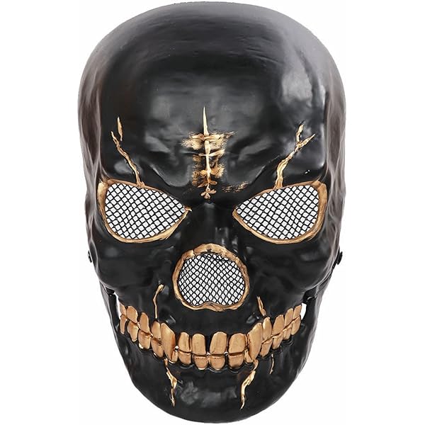 Amazon.com: BaronHong Skull Head Halloween Mask with Moving Jaw