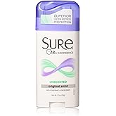 Sure Original Solid Unscented, Anti-Perspirant Deodorant 2.70 oz (Pack Of 3)