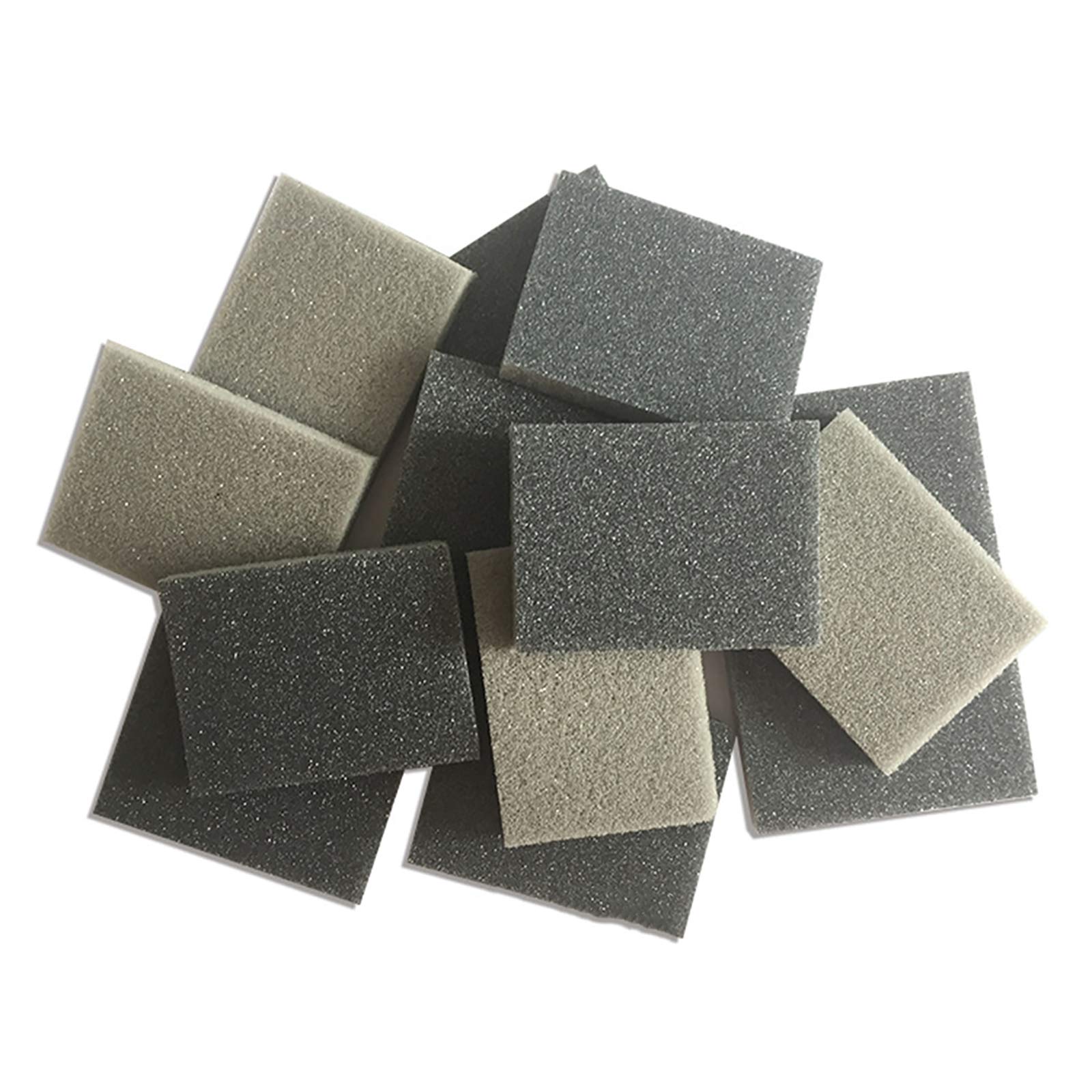 T&F 10pcs Sanding Sponges Sanding Pads Wet and Dry Sanding Block Superfine Grit 1200-1500 Sanding Pads