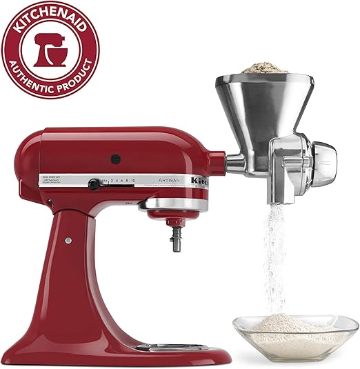 Amazon Com Kitchenaid Kgm All Metal Grain Mill Attachment