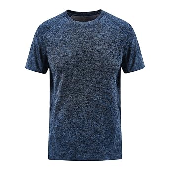Herren T-Shirt Kurzarmshirt Top Casual Basic O-Neck T-Shirts mit Rundhalsausschnitt Kurzarm-Shirt Top