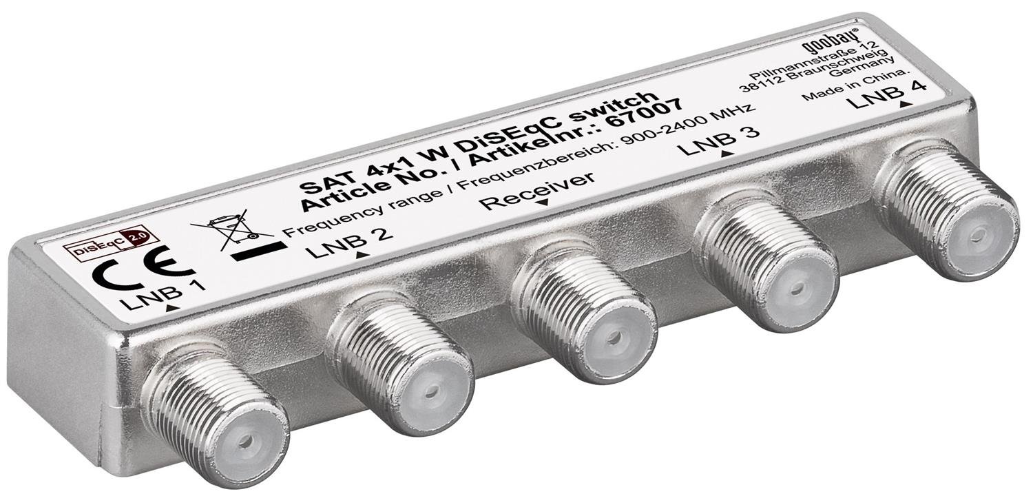 Wentronic 67007-GB DiSEqC 2 Switch 4x1
