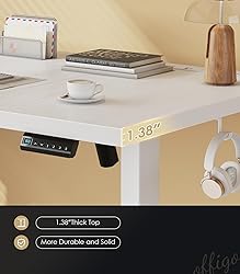 OffiGo Electric Standing Desk with 3-Piece