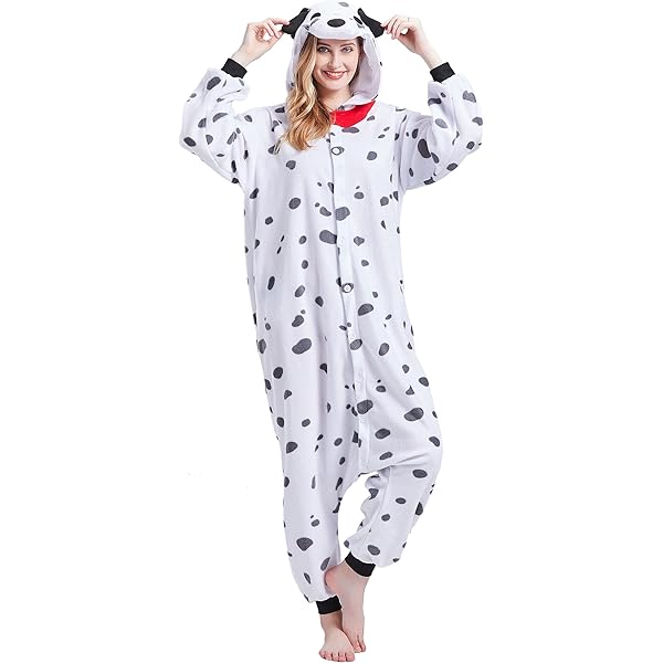 Dalmatiëren kostuum voor volwassenen - Dieren onesie voor carnaval en
