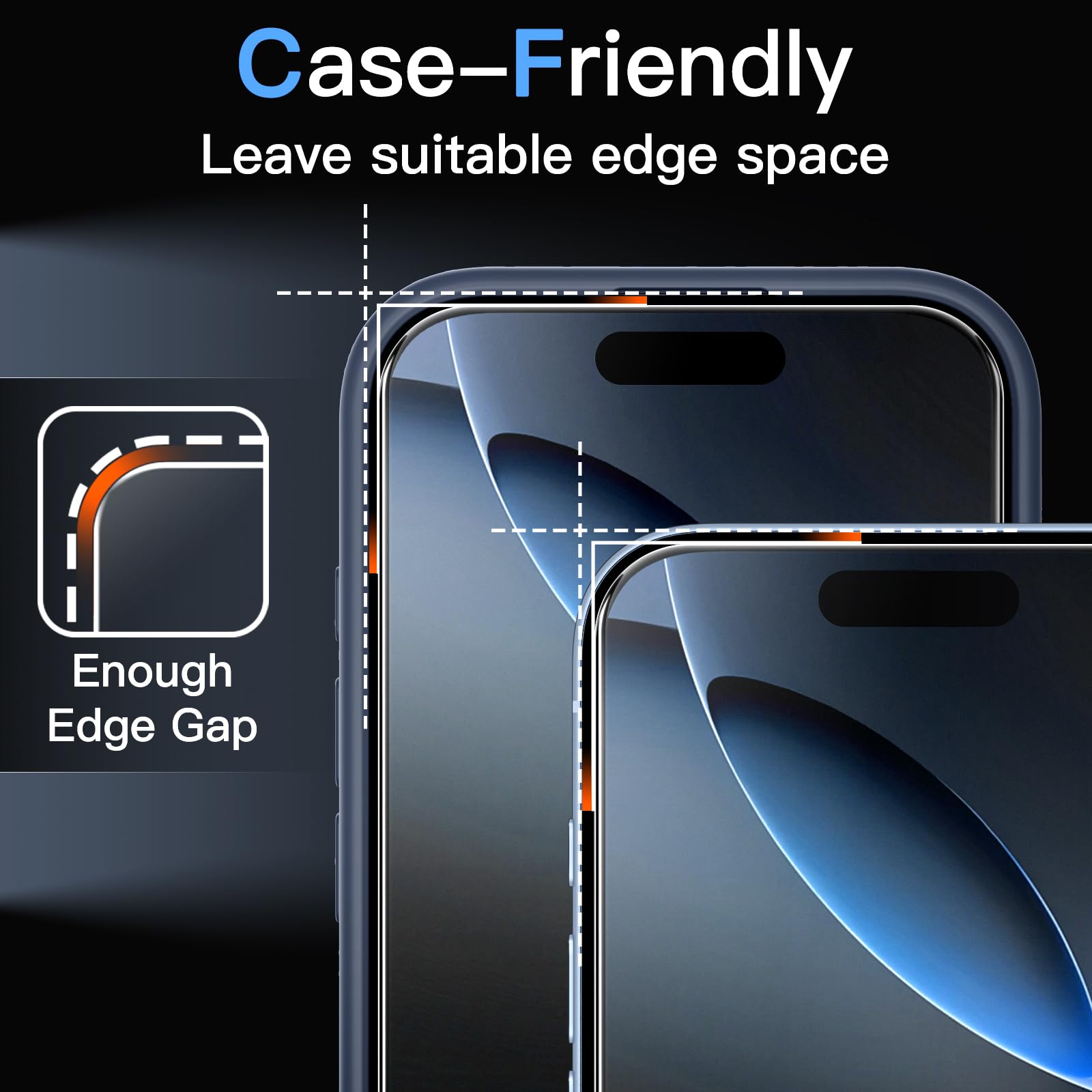 Matte Screen Protector for iPhone 17 / 17 Air / 17 Pro / 17 Pro Max, 2-Pack