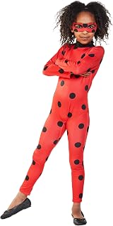Rubies Official Miraculous Ladybug Kids Costume Large 7-8 with Eyemask view 2