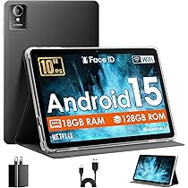 Tablette Android, Android Tablets 10 Inch, Octa-Core Tablet