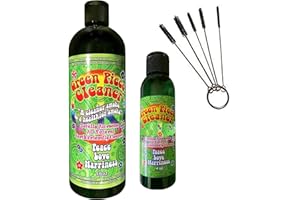 Green Piece® Cleaner 16 oz - Free travel size - 4 Oz. and a Free tube pieces Cleaner! The All Natural Glass Cleaner, Metal and Ceramic Water bubbler