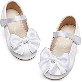 Felix & Flora Toddler Flower Girl Dress Shoes - Girl Ballet Flats Party School Shoes Wedding