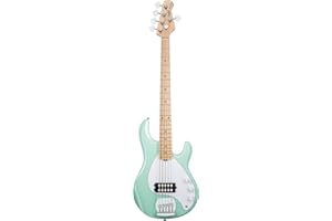 STERLING BY MUSICMAN Sterling by Music Man StingRay Ray5 Bass Guitar in Mint Green, 5-String
