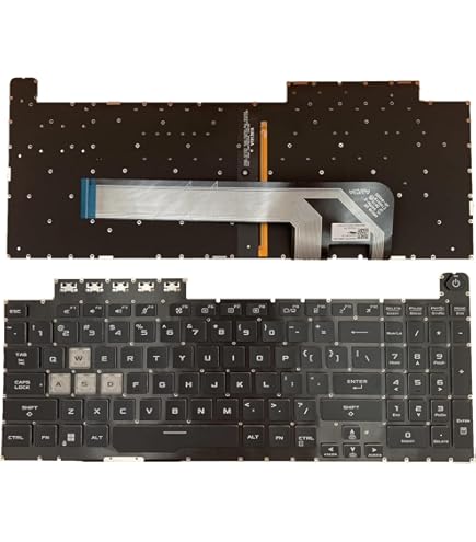 Laptop-Cover LCD Pour Ordinateur Portable ASUS Pour ROG Strix G15 G513IH G513IR G513QC G513QE G513QM G513QR G513QY Noir